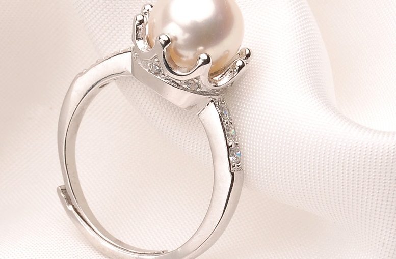 pearl ring settings